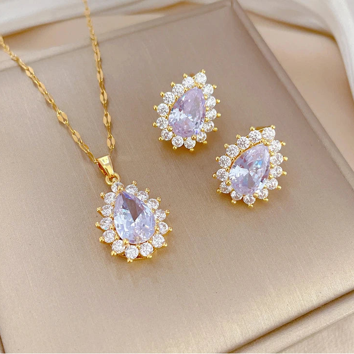 Conjunto Floral Crystal