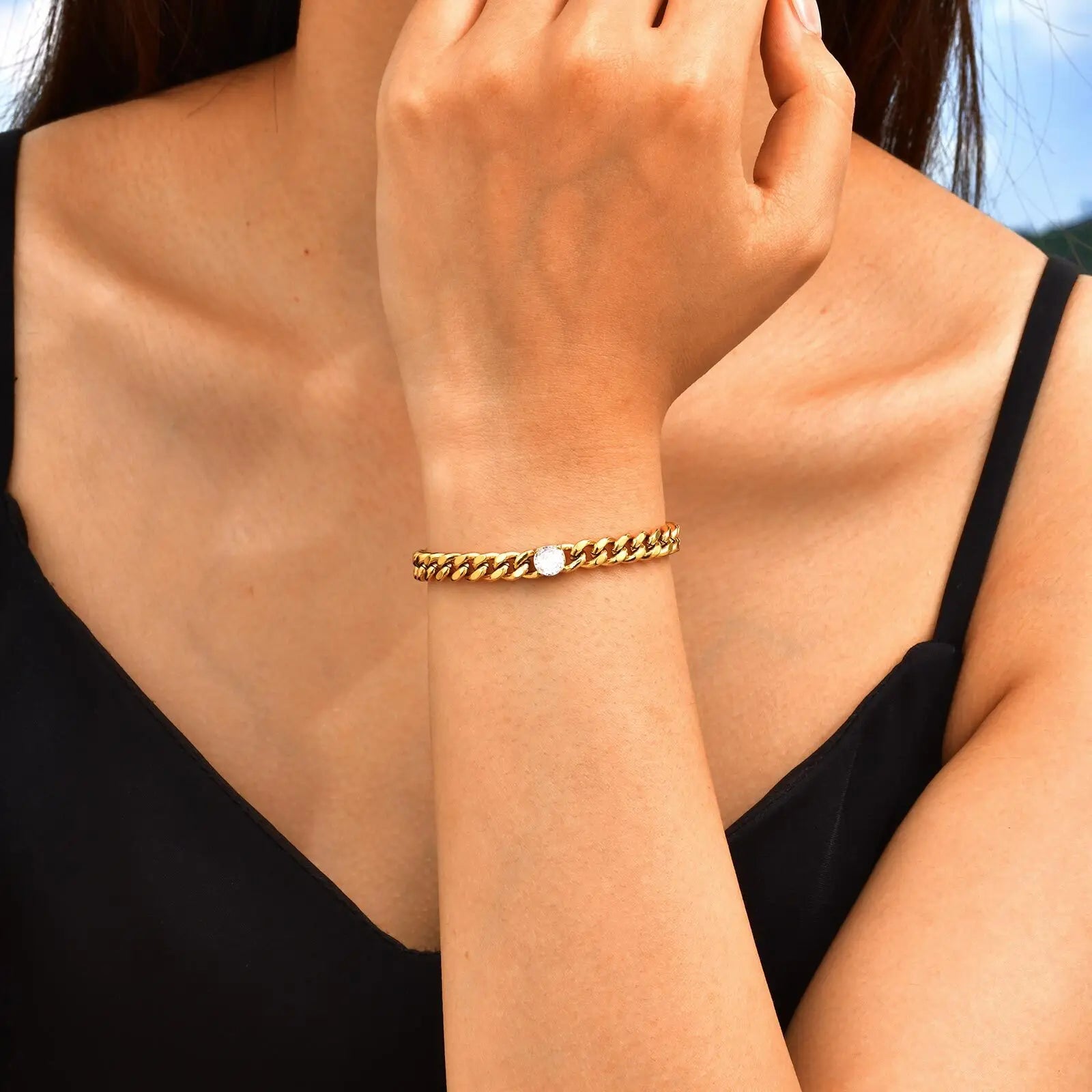 Pulseira Feminina Cuban