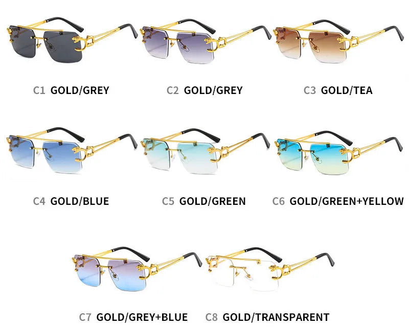 Óculos Dupla Ponte Onça