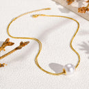 Colar Pérola Dupla Camada