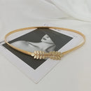 Cinto Em Folhas Minimalistas