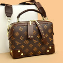 Bolsa Feminina de Ombro Retrô e Luxuosa