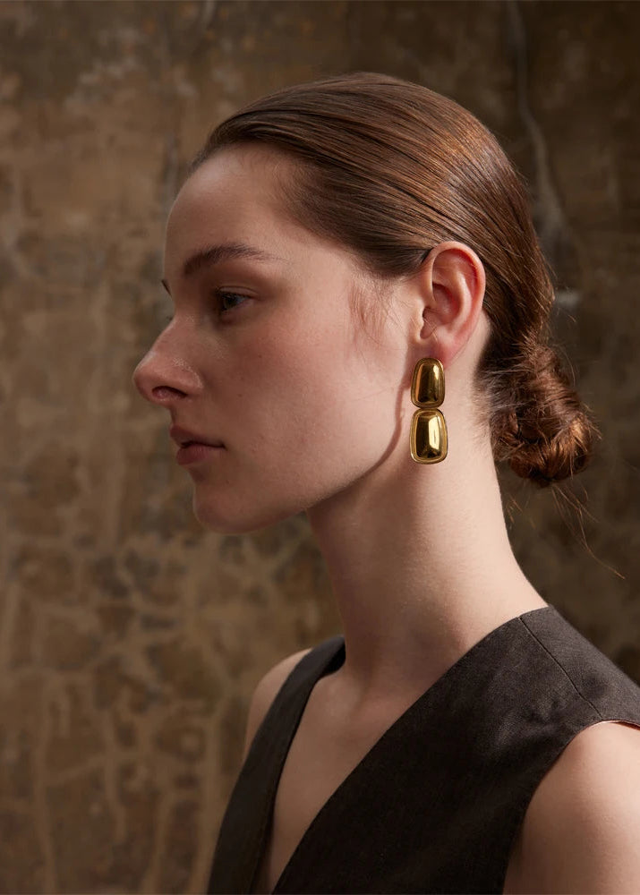 Brincos Pendentes Quadrados