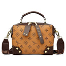 Bolsa Feminina de Ombro Retrô e Luxuosa