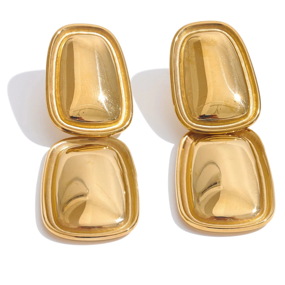 Brincos Pendentes Quadrados