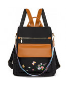 Mochila com Design Bordado