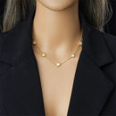 Conjunto Coração em Madrepérola