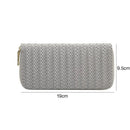 Carteira com Zíper – Estilo Europeu