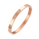 Bracelete Glamour com Zircônia Cúbica