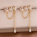 Brinco Flor Encanto Rosa