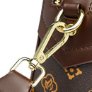 Bolsa Feminina de Ombro Retrô e Luxuosa