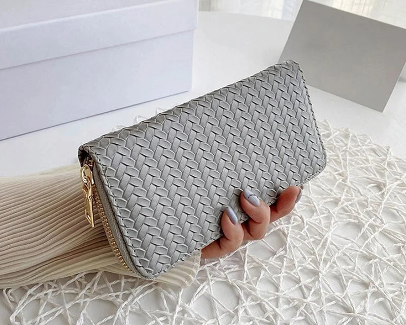 Carteira com Zíper – Estilo Europeu