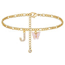 Tornozeleira com Inicial Letra A–Z