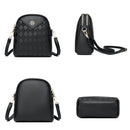 Bolsa de Ombro com Estampa em Losangos