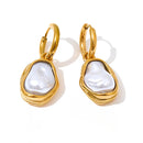 Brinco Pendente Pérola Refinada