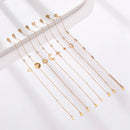 Pulseira de Corrente Fina com Cruz