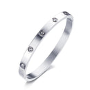 Bracelete Glamour com Zircônia Cúbica